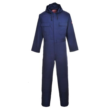 Portwest CE Certified Bizweld Flame Resitant Hooded Coverall