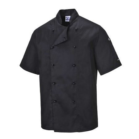 Portwest Kent Classic Short Sleeve Chefs Jacket