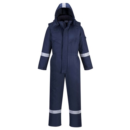 Portwest BizFlame Flame Resistant Winter Anti-Static Coverall