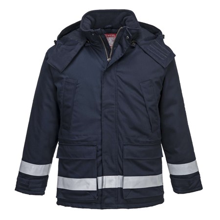 Portwest BizFlame Plus Flame Resistant Anti-Static Winter Jacket