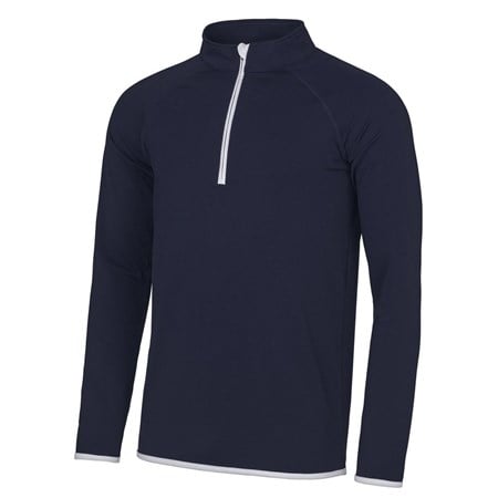 AWDis Just Cool Unisex Tight Fit 1/4 Zip Sweatshirt