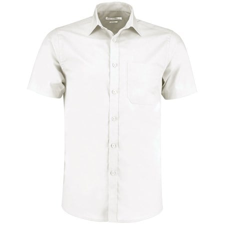 Kustom Kit Poplin shirt short sleeve