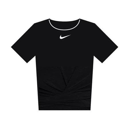 Nike Women’s One Luxe Dri-FIT short sleeve standard twist top