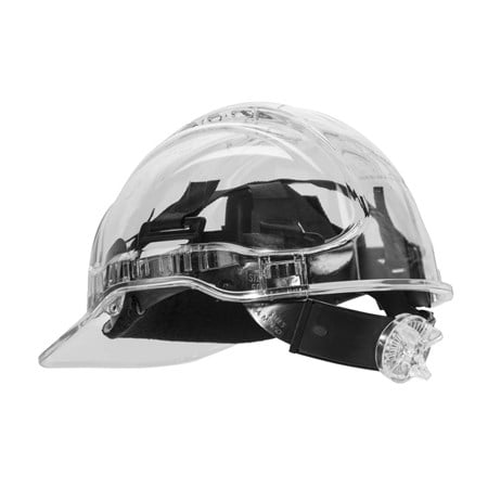 Portwest Peak View Ratchet Translucent Hard Hat Helmet
