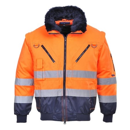Portwest 3 in 1 High Visibility Pilot Jacket