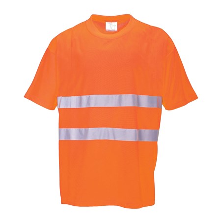Portwest Cotton Comfort Breathable High Visibility T-Shirt