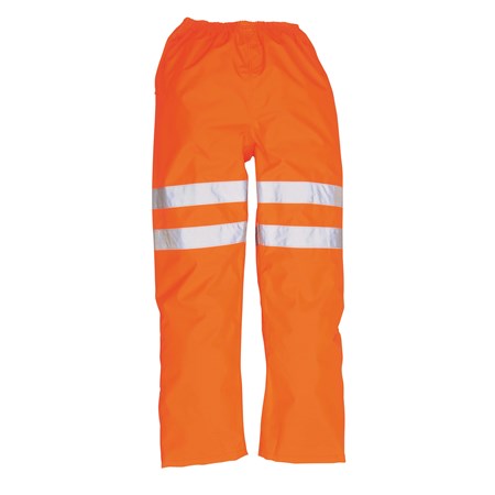 Portwest Abrasion Resistant Rail Industry Hi-Vis Traffic Trousers