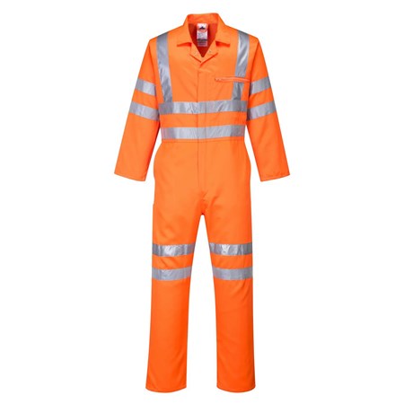 Portwest High Visibility Rail Industry Coverall