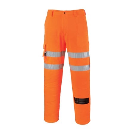 Portwest High Visibility Rail Industry Combat Trousers