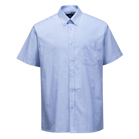 Portwest Cotton Rich Short Sleeve Oxford Shirt