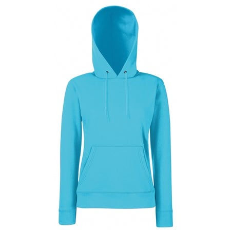 Fruit of the Loom Classic 80/20 lady-fit hooded sweatshirt
