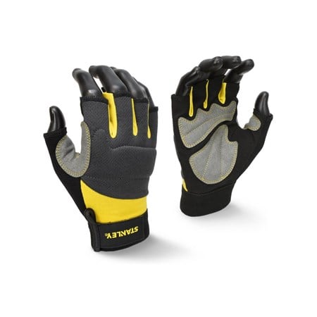 Stanley workwear fingerless performance gloves