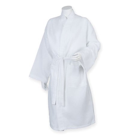 Towel City Unisex Kimono Styled Waffle Robe