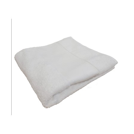 Towel City Organic hand towel with printable border