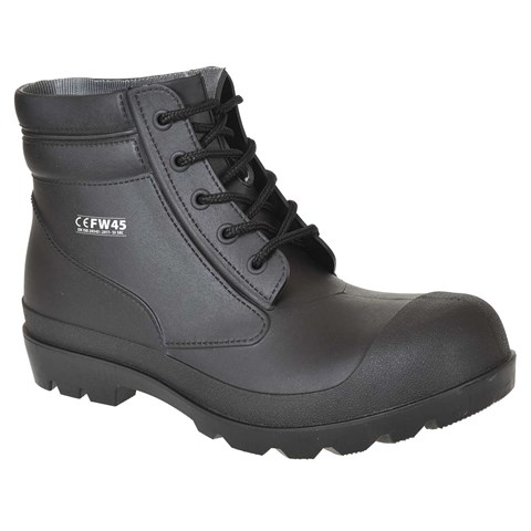 PVC Work Safety Boots Waterproof Lightweight Shoes Steel Toe Cap Portwest FW45 
