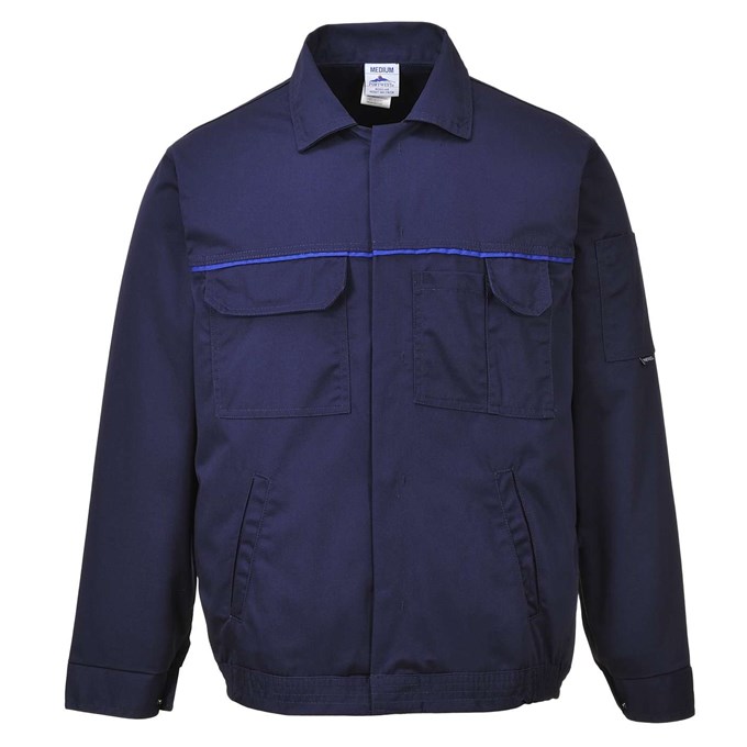Portwest Men's Concealed Stud Front Classic Work Jacket -2860 2860