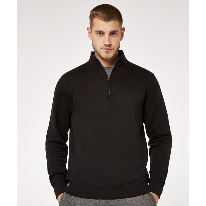 Kustom Kit Men's Regular fit 1/4 zip sweatshirt KK335