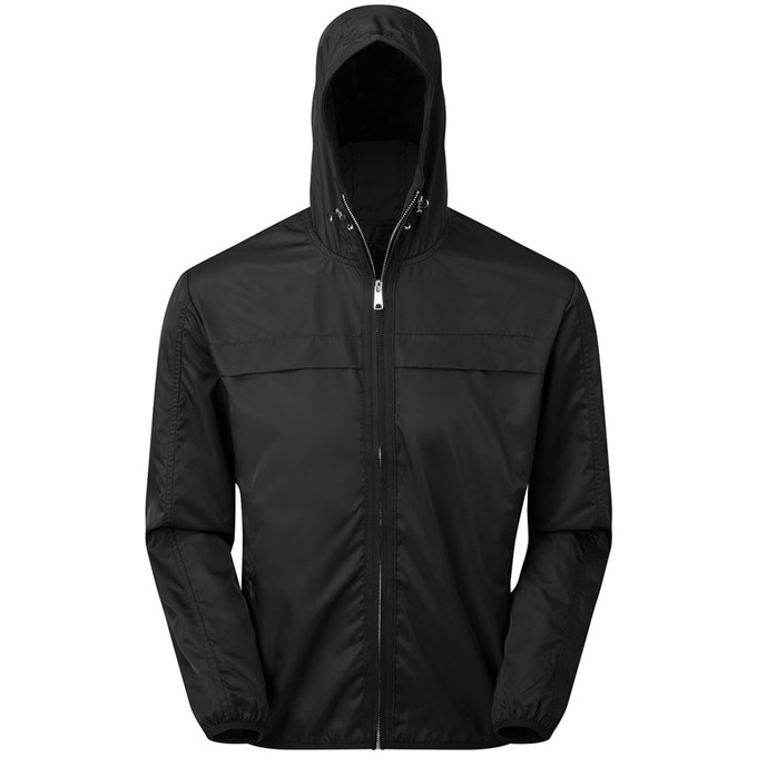 Men's lightweight shell jacket AQ201 Black