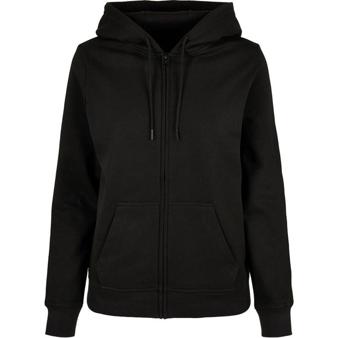 Build Your Brand Women’s basic zip hoodie BB009