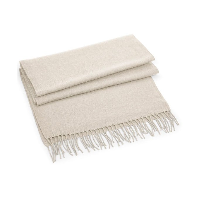Classic woven scarf  Almond