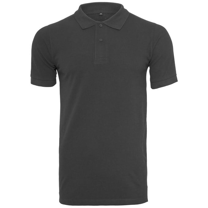 Build Your Brand Men's Piqué Polo Shirt BY008
