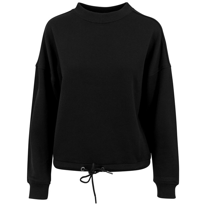 Build Your Brand Women's Oversize Sweatshirt BY058