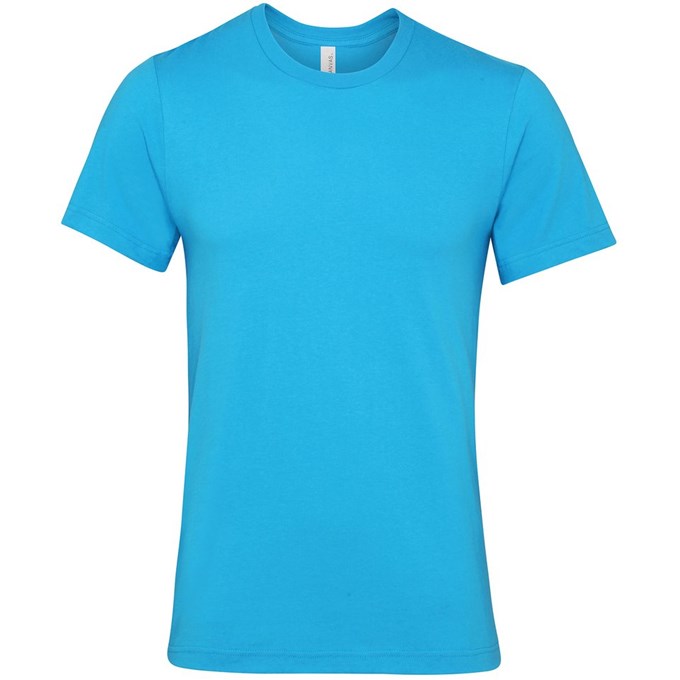 Unisex Jersey crew neck t-shirt Aqua