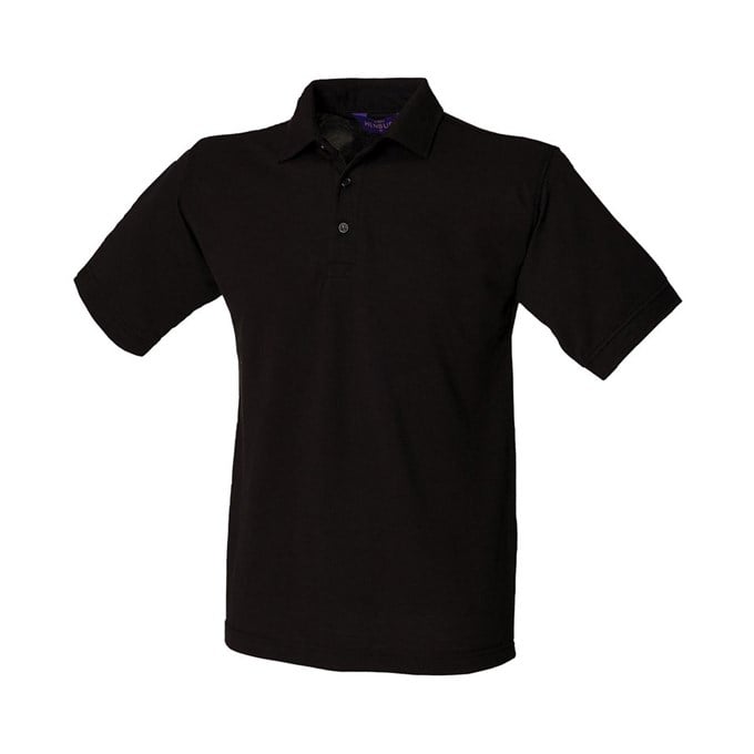 65/35 Classic piqué polo shirt Black*