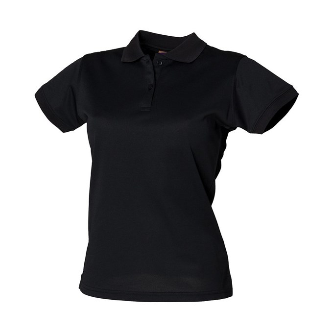Women's Coolplus® polo shirt Black