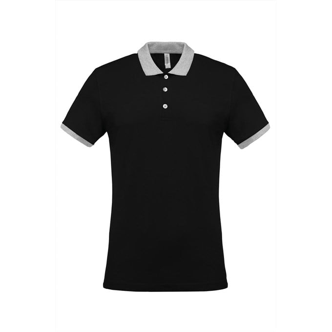 Kariban Adult's Two-Tone Piqué Polo Shirt KB258