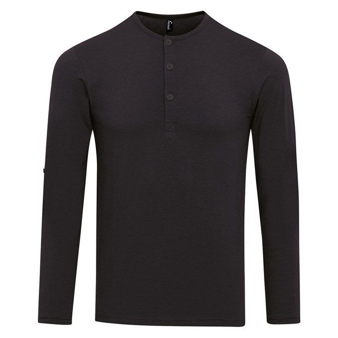 Premier Men's Long John Roll-Sleeve T-Shirt PR218