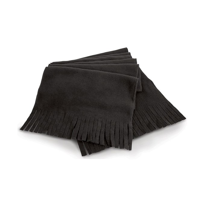 Polartherm™ tassel scarf Black