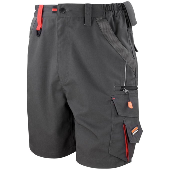 Work-Guard technical shorts Grey/ Black
