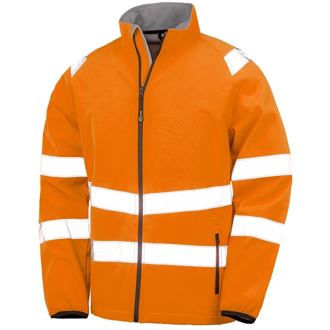 Result Genuine Recycled men's 2-layer printable safety softshell R505X