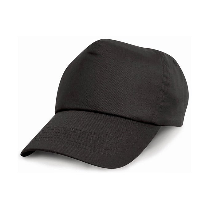 Junior cotton cap Black