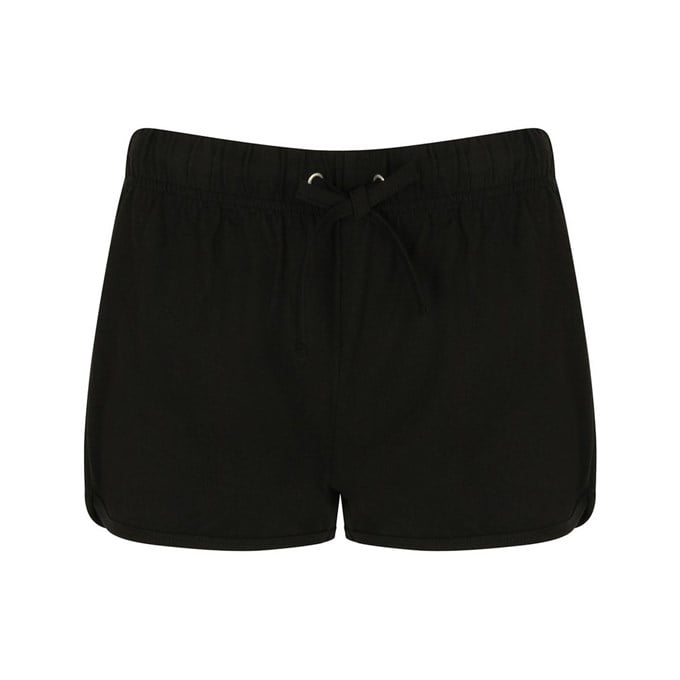 Women's retro shorts SK069BKBK2XL Black/   Black