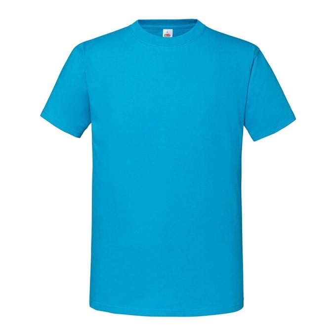 Fruit of the Loom Men's Ringspun Premium T-Shirt SS422 Azure Blue