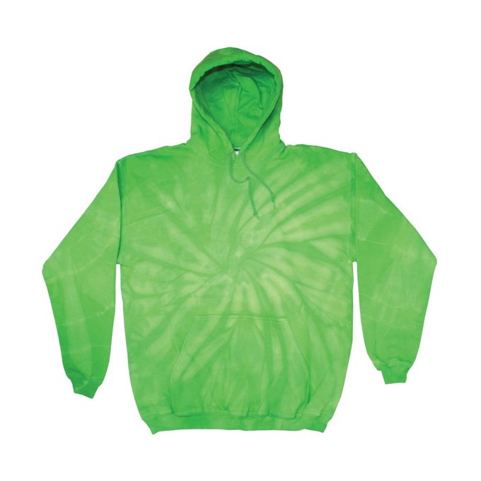 Tonal spider hoodie Spider Lime