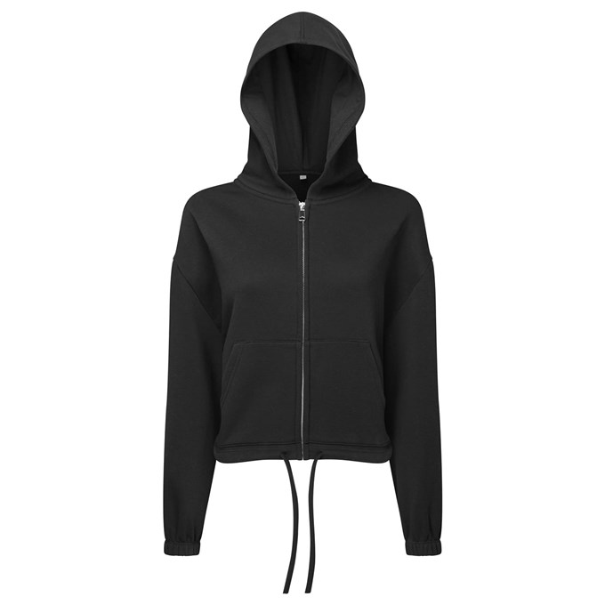 TriDri Women’s recycled drawstring full-zip hoodie TR601