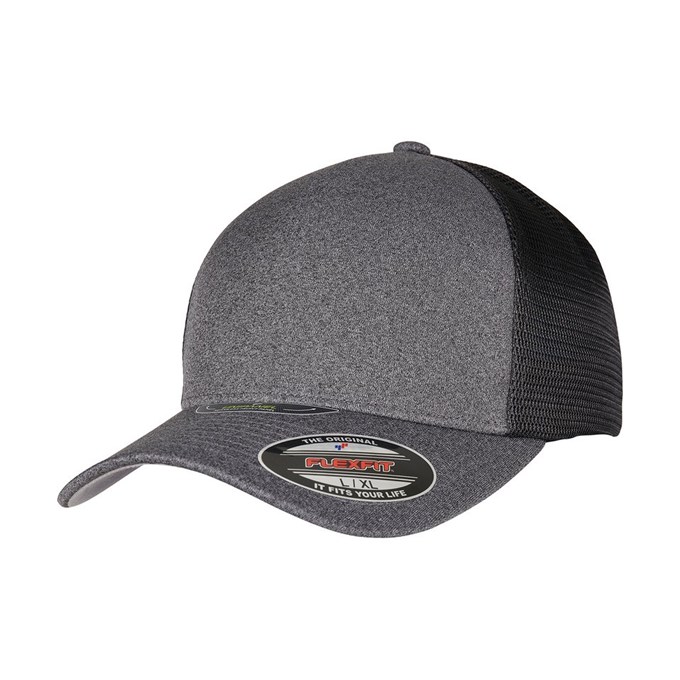 Flexfit Unipanel™ cap (5511UP) YP157 Dark Grey/Black