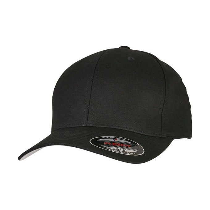 V-Flexfit® cotton twill cap (5001) YP195 Black