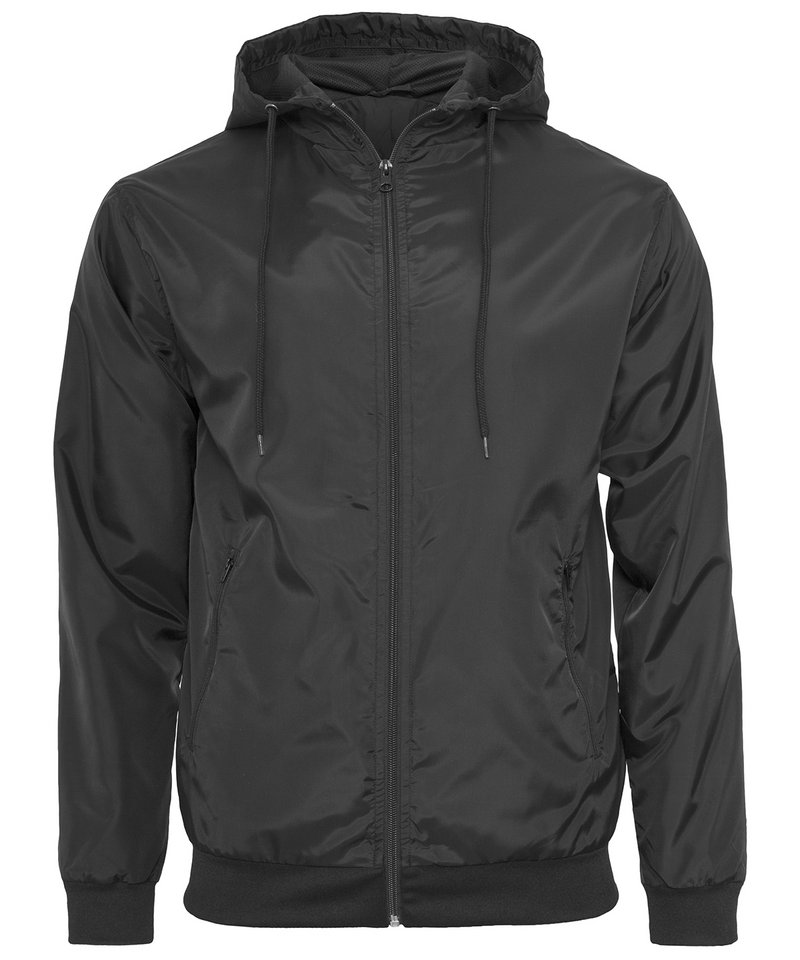 Build Your Brand Adult's Wind Runner Hooded Jacket