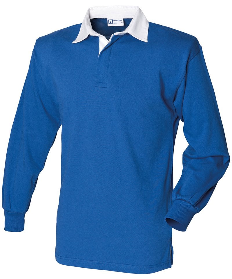 Front Row Men's Long Sleeve Classic Rugby Shirt FR100