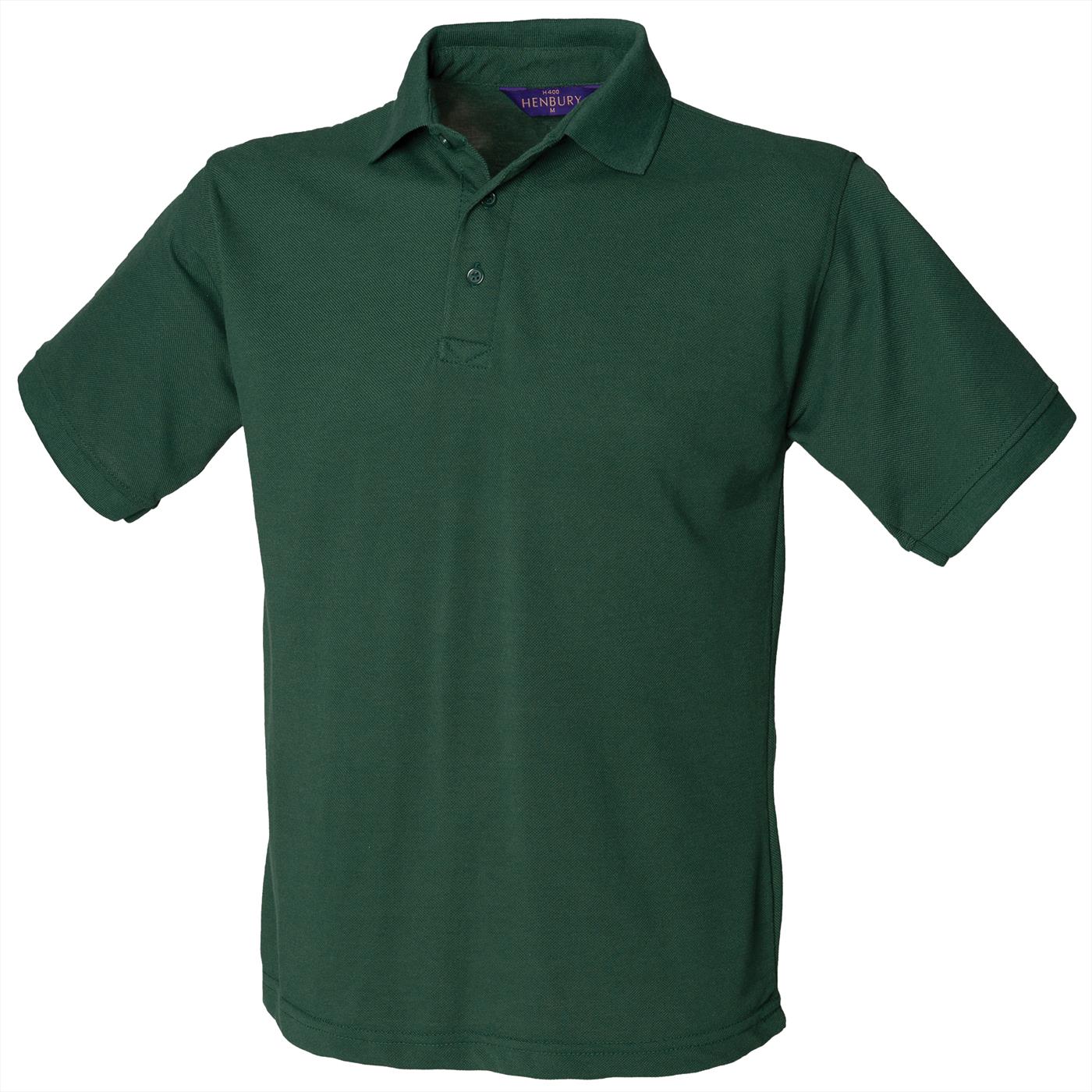 Henbury Men's 65/35 Poly/Cotton Polo Shirt HB400