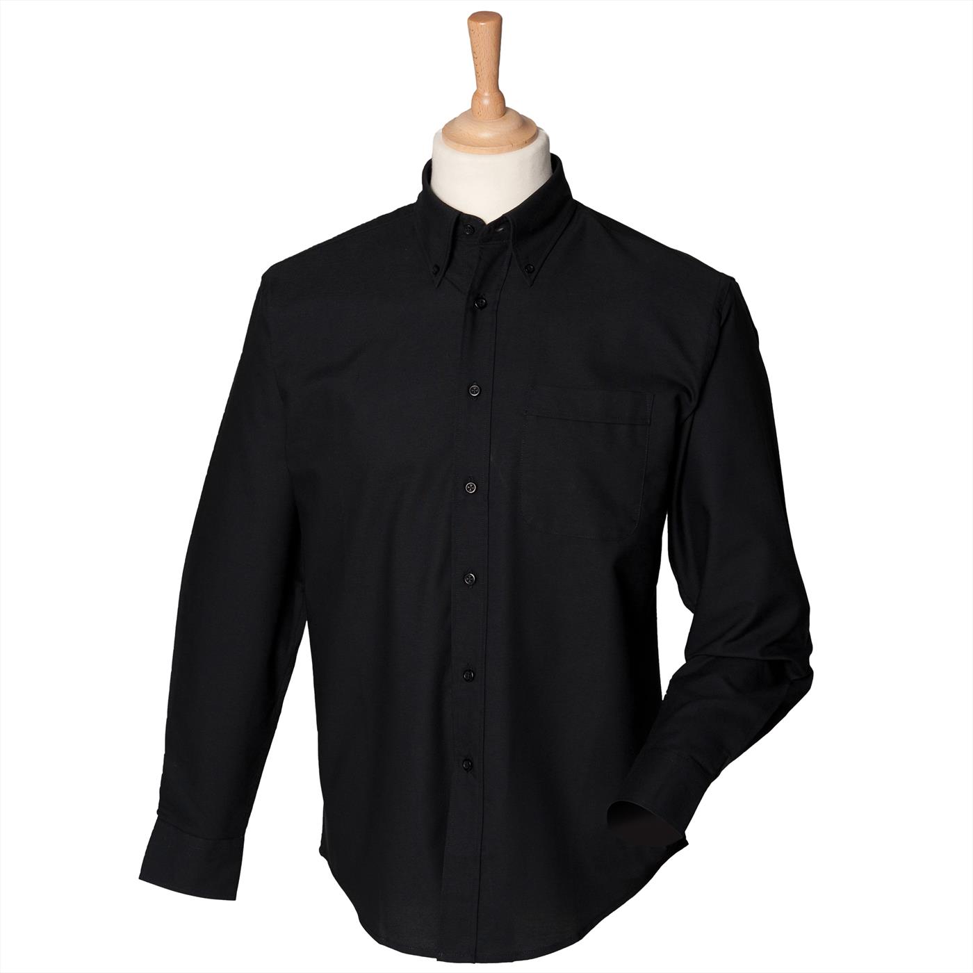 Henbury Men's Long Sleeve Classic Oxford Shirt HB510
