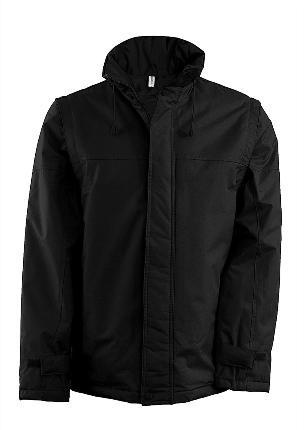 Kariban Men's Factory Zip-Off Sleeve Jacket KB693