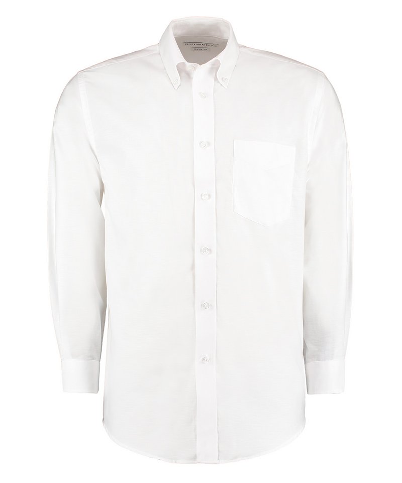 Kustom Kit Oxford Camicia Business Uomo Manica Lunga – Slim Fit, KK184, Colore A Scelta - 5
