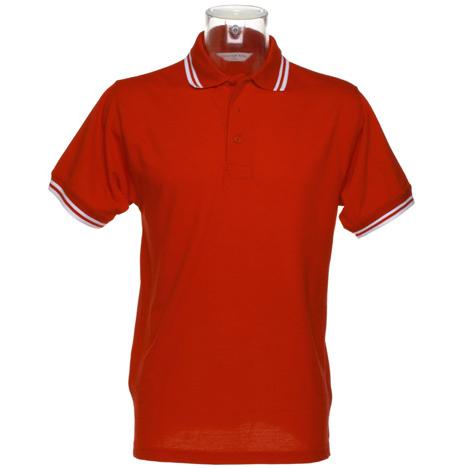 Kustom Kit Men's Tipped Collar Polo Shirt KK409