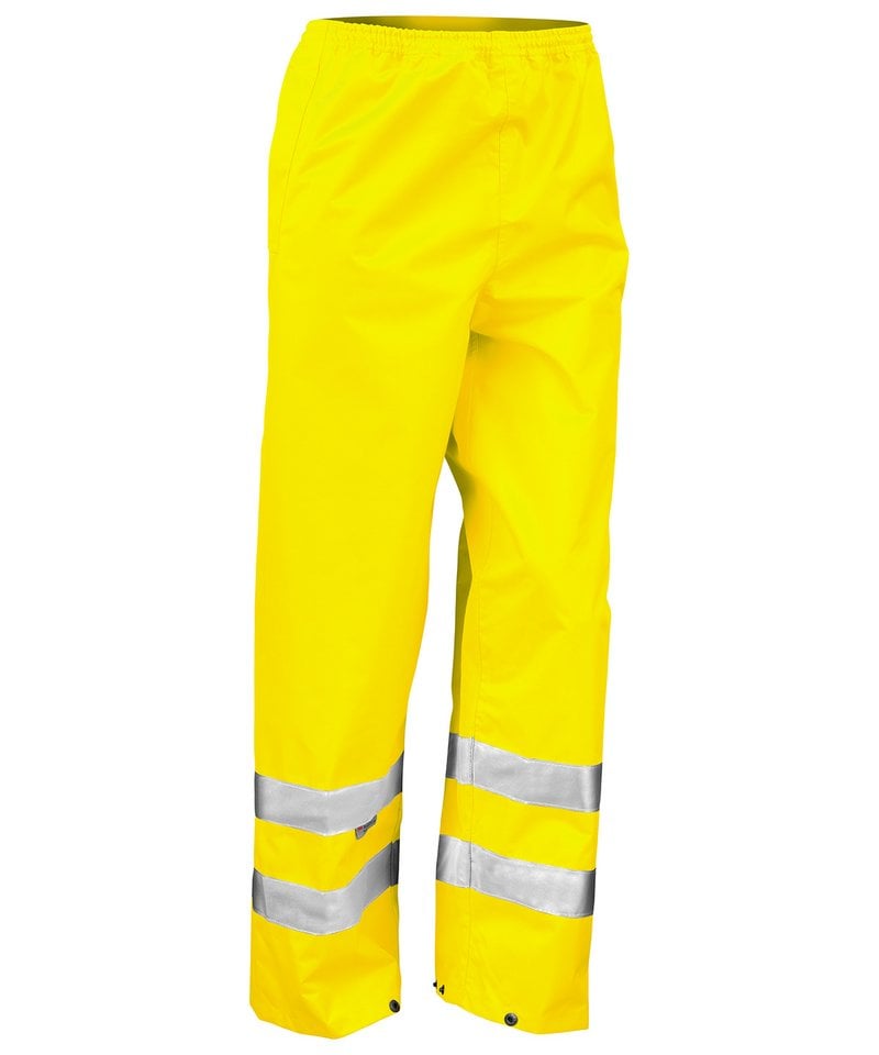 Result Adult's High Visibility Safety Trouser RE22X