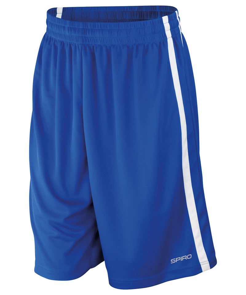 Spiro Men's Long Leg Style Quick Dry Basketball Shorts S279M